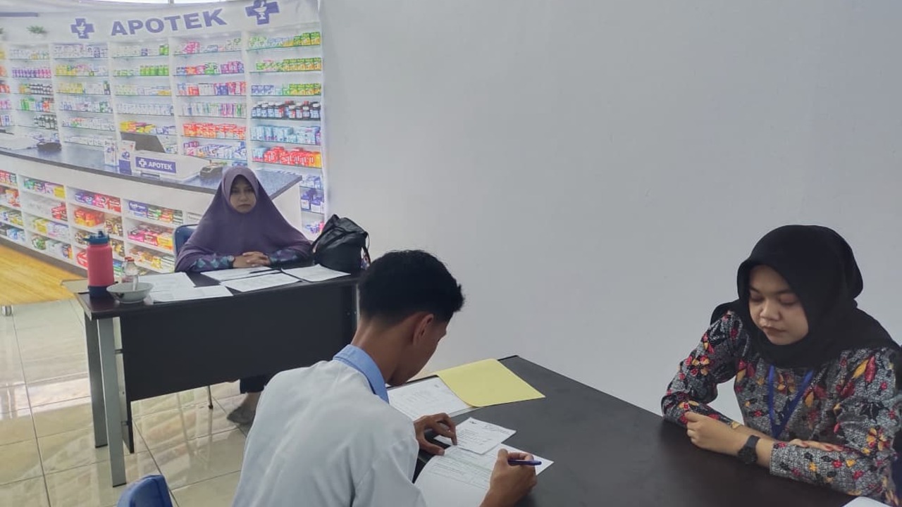 Kegiatan Tryout OSCE Prodi D3 Farmasi Politeknik Kaltara